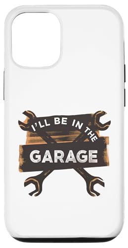 Ich werde in der Garage für Automechaniker Papa sein Hülle für iPhone 12/12 Pro Ich werde in der Garage für Automechaniker Papa sein Hülle für iPhone 12/12 Pro von Fathers Day Outfit and Dad Birthday Gifts