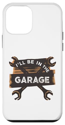 Ich werde in der Garage für Automechaniker Papa sein Hülle für iPhone 12 mini Ich werde in der Garage für Automechaniker Papa sein Hülle für iPhone 12 mini von Fathers Day Outfit and Dad Birthday Gifts