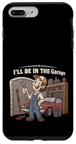 Ich werde in der Garage für Automechaniker Papa sein Hülle für iPhone 7 Plus/8 Plus von Fathers Day Outfit and Dad Birthday Gifts