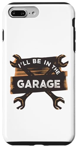 Ich werde in der Garage für Automechaniker Papa sein Hülle für iPhone 7 Plus/8 Plus von Fathers Day Outfit and Dad Birthday Gifts