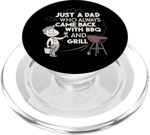 Nur ein Vater, der immer mit BBQ and Grill zurückkam PopSockets PopGrip für MagSafe Nur ein Vater, der immer mit BBQ and Grill zurückkam PopSockets PopGrip für MagSafe von Fathers Day Outfit and Dad Birthday Gifts