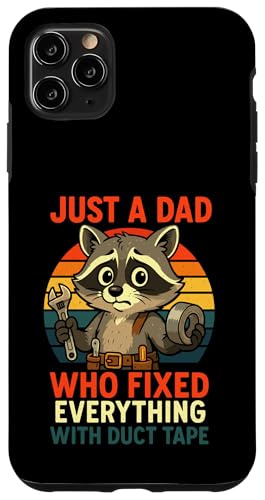 Just A Dad Who Funny Fathers Day Gift Racoon Joke Dad Hülle für iPhone 11 Pro Max Just A Dad Who Funny Fathers Day Gift Racoon Joke Dad Hülle für iPhone 11 Pro Max von Fathers Day Shirt For Dad Funny Just A Dad TShirt