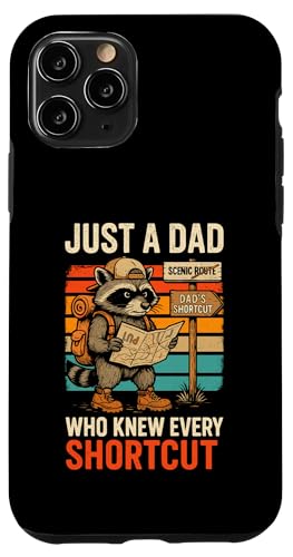 Just A Dad Who Funny Fathers Day Gift Racoon Joke Dad Hülle für iPhone 11 Pro Just A Dad Who Funny Fathers Day Gift Racoon Joke Dad Hülle für iPhone 11 Pro von Fathers Day Shirt For Dad Funny Just A Dad TShirt