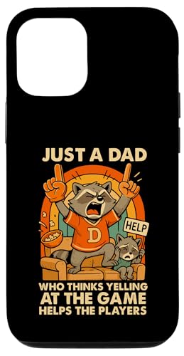Just A Dad Who Funny Fathers Day Gift Racoon Joke Dad Hülle für iPhone 12/12 Pro Just A Dad Who Funny Fathers Day Gift Racoon Joke Dad Hülle für iPhone 12/12 Pro von Fathers Day Shirt For Dad Funny Just A Dad TShirt