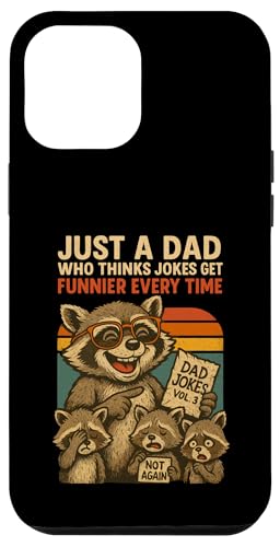 Just A Dad Who Funny Fathers Day Gift Racoon Joke Dad Hülle für iPhone 12 Pro Max Just A Dad Who Funny Fathers Day Gift Racoon Joke Dad Hülle für iPhone 12 Pro Max von Fathers Day Shirt For Dad Funny Just A Dad TShirt