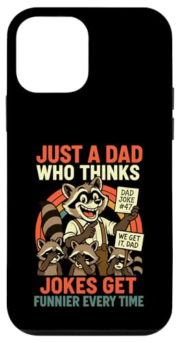 Just A Dad Who Funny Fathers Day Gift Racoon Joke Dad Hülle für iPhone 12 mini Just A Dad Who Funny Fathers Day Gift Racoon Joke Dad Hülle für iPhone 12 mini von Fathers Day Shirt For Dad Funny Just A Dad TShirt