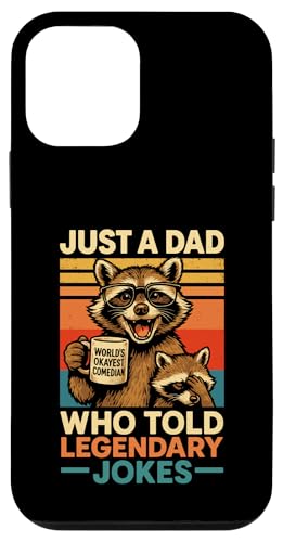Just A Dad Who Funny Fathers Day Gift Racoon Joke Dad Hülle für iPhone 12 mini Just A Dad Who Funny Fathers Day Gift Racoon Joke Dad Hülle für iPhone 12 mini von Fathers Day Shirt For Dad Funny Just A Dad TShirt