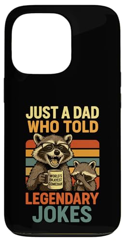 Just A Dad Who Funny Fathers Day Gift Racoon Joke Dad Hülle für iPhone 13 Pro Just A Dad Who Funny Fathers Day Gift Racoon Joke Dad Hülle für iPhone 13 Pro von Fathers Day Shirt For Dad Funny Just A Dad TShirt