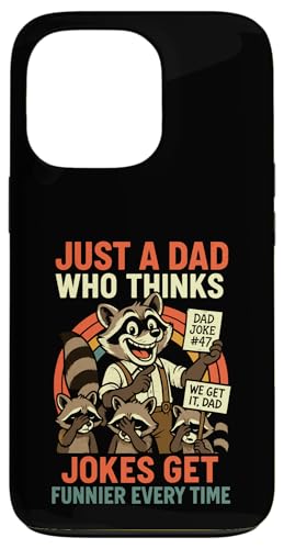 Just A Dad Who Funny Fathers Day Gift Racoon Joke Dad Hülle für iPhone 13 Pro Just A Dad Who Funny Fathers Day Gift Racoon Joke Dad Hülle für iPhone 13 Pro von Fathers Day Shirt For Dad Funny Just A Dad TShirt
