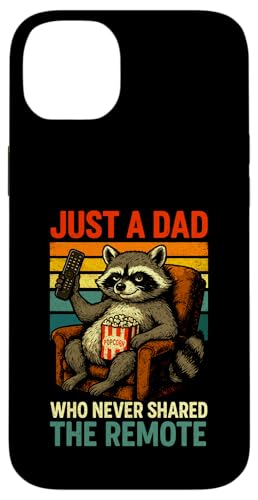 Just A Dad Who Funny Fathers Day Gift Racoon Joke Dad Hülle für iPhone 14 Plus Just A Dad Who Funny Fathers Day Gift Racoon Joke Dad Hülle für iPhone 14 Plus von Fathers Day Shirt For Dad Funny Just A Dad TShirt