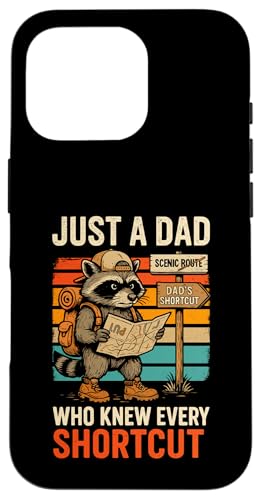 Just A Dad Who Funny Fathers Day Gift Racoon Joke Dad Hülle für iPhone 16 Pro Just A Dad Who Funny Fathers Day Gift Racoon Joke Dad Hülle für iPhone 16 Pro von Fathers Day Shirt For Dad Funny Just A Dad TShirt