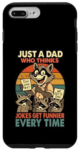 Just A Dad Who Funny Fathers Day Gift Racoon Joke Dad Hülle für iPhone 7 Plus/8 Plus Just A Dad Who Funny Fathers Day Gift Racoon Joke Dad Hülle für iPhone 7 Plus/8 Plus von Fathers Day Shirt For Dad Funny Just A Dad TShirt