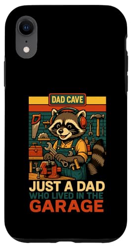 Just A Dad Who Funny Fathers Day Gift Racoon Joke Dad Hülle für iPhone XR Just A Dad Who Funny Fathers Day Gift Racoon Joke Dad Hülle für iPhone XR von Fathers Day Shirt For Dad Funny Just A Dad TShirt