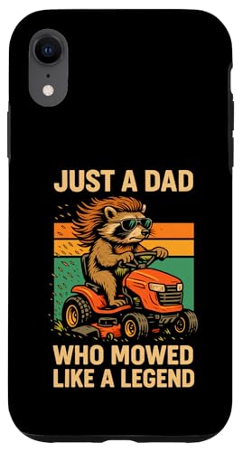 Just A Dad Who Funny Fathers Day Gift Racoon Joke Dad Hülle für iPhone XR Just A Dad Who Funny Fathers Day Gift Racoon Joke Dad Hülle für iPhone XR von Fathers Day Shirt For Dad Funny Just A Dad TShirt