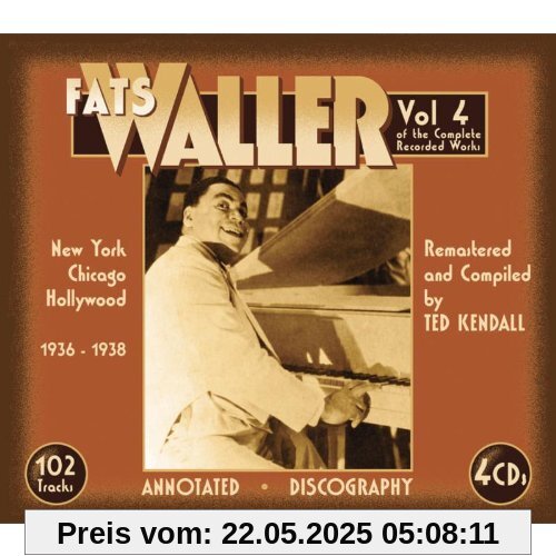 Vol.4.the Complete Recorded Works Vol.4.the Complete Recorded Works von Fats Waller