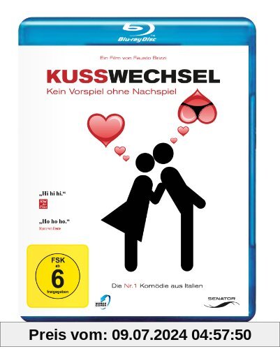 Kusswechsel - Kein Vorspiel ohne Nachspiel [Blu-ray] von Fausto Brizzi