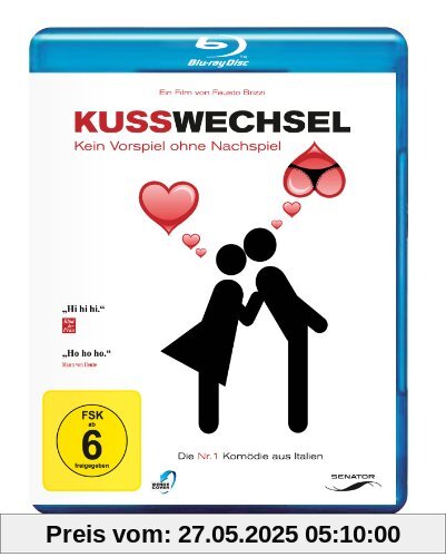 Kusswechsel - Kein Vorspiel ohne Nachspiel [Blu-ray] von Fausto Brizzi