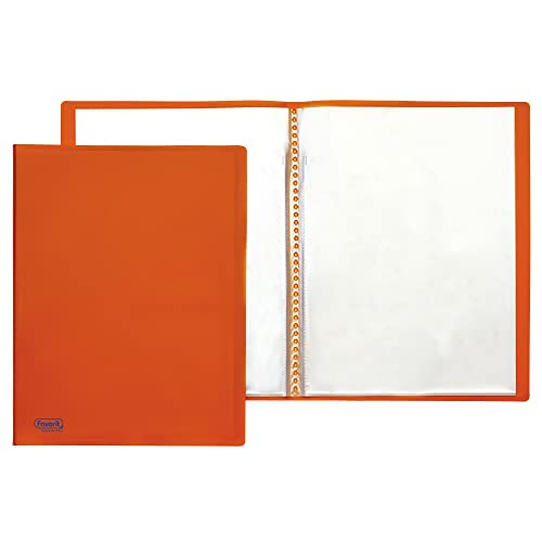Favorit 100460249 PP Ordner (PP), Orange, 20 Blatt, 220 mm, 300 mm von Favorit