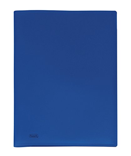 Favorit 400035522 Sichtbuch mit 40 Umschlägen, Innenformat 22 x 30 cm, blau von Favorit