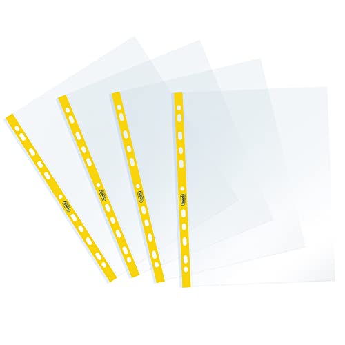 Favorit 94524 25 gelochte Umschläge mit gelbem Band, 22 x 30 cm von Favorit
