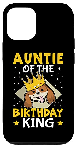 Auntie Of The Birthday King Dog mit Krone Hülle für iPhone 12/12 Pro Auntie Of The Birthday King Dog mit Krone Hülle für iPhone 12/12 Pro von Favorite Auntie Designs For Women