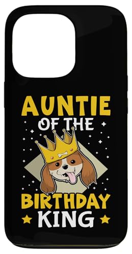 Auntie Of The Birthday King Dog mit Krone Hülle für iPhone 13 Pro Auntie Of The Birthday King Dog mit Krone Hülle für iPhone 13 Pro von Favorite Auntie Designs For Women