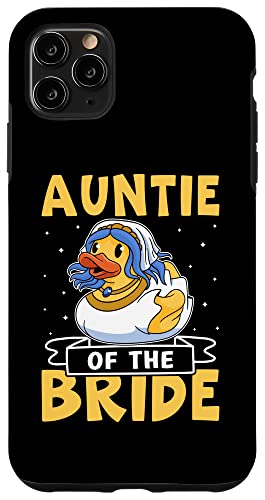 Auntie Of The Bride Lustige Ente Hülle für iPhone 11 Pro Max Auntie Of The Bride Lustige Ente Hülle für iPhone 11 Pro Max von Favorite Auntie Designs For Women