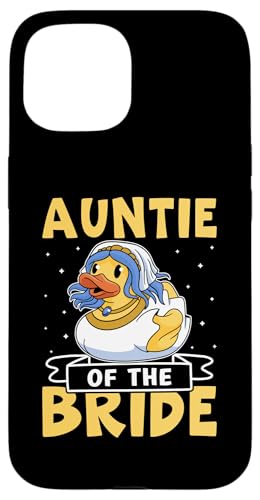 Auntie Of The Bride Lustige Ente Hülle für iPhone 15 Auntie Of The Bride Lustige Ente Hülle für iPhone 15 von Favorite Auntie Designs For Women