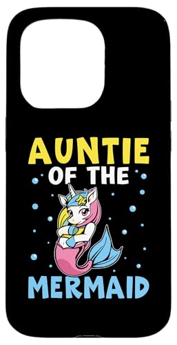 Auntie Of The Mermaid Design für Mädchen Hülle für iPhone 15 Pro Auntie Of The Mermaid Design für Mädchen Hülle für iPhone 15 Pro von Favorite Auntie Designs For Women