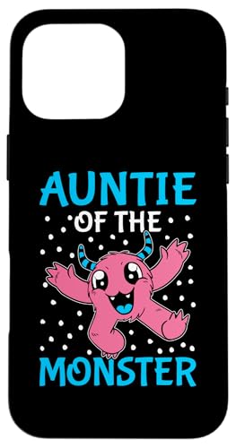 Auntie Of The Monster Design für Mädchen Hülle für iPhone 16 Pro Max Auntie Of The Monster Design für Mädchen Hülle für iPhone 16 Pro Max von Favorite Auntie Designs For Women