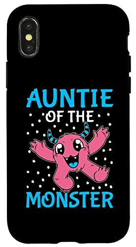 Auntie Of The Monster Design für Mädchen Hülle für iPhone X/XS von Favorite Auntie Designs For Women