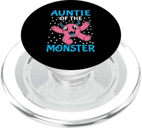 Auntie Of The Monster Design für Mädchen PopSockets PopGrip für MagSafe von Favorite Auntie Designs For Women