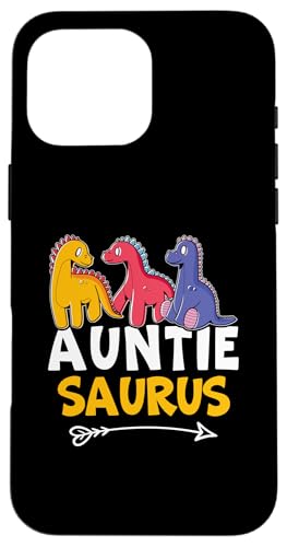 Auntie Saurus Dino für Mädchen und Jungen Hülle für iPhone 16 Pro Max Auntie Saurus Dino für Mädchen und Jungen Hülle für iPhone 16 Pro Max von Favorite Auntie Designs For Women