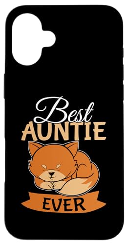Best Auntie Ever Fox Design für Kinder Hülle für iPhone 16 Plus Best Auntie Ever Fox Design für Kinder Hülle für iPhone 16 Plus von Favorite Auntie Designs For Women