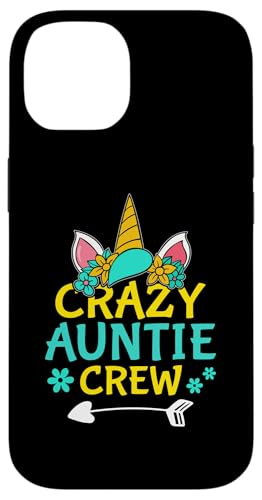 Crazy Auntie Crew Einhorn für Mädchen Hülle für iPhone 14 Crazy Auntie Crew Einhorn für Mädchen Hülle für iPhone 14 von Favorite Auntie Designs For Women