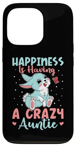 Glück ist, einen verrückten Hasen mit Tantendesign zu haben Hülle für iPhone 13 Pro Glück ist, einen verrückten Hasen mit Tantendesign zu haben Hülle für iPhone 13 Pro von Favorite Auntie Designs For Women