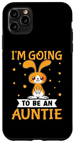 I'm Going To Be A Auntie Design with Bunny Hülle für iPhone 11 Pro Max I'm Going To Be A Auntie Design with Bunny Hülle für iPhone 11 Pro Max von Favorite Auntie Designs For Women