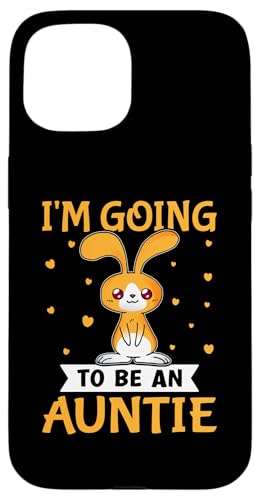 I'm Going To Be A Auntie Design with Bunny Hülle für iPhone 15 I'm Going To Be A Auntie Design with Bunny Hülle für iPhone 15 von Favorite Auntie Designs For Women