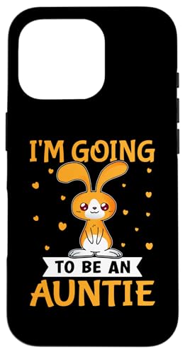I'm Going To Be A Auntie Design with Bunny Hülle für iPhone 16 Pro I'm Going To Be A Auntie Design with Bunny Hülle für iPhone 16 Pro von Favorite Auntie Designs For Women