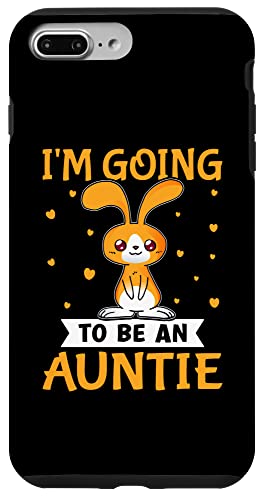 I'm Going To Be A Auntie Design with Bunny Hülle für iPhone 7 Plus/8 Plus I'm Going To Be A Auntie Design with Bunny Hülle für iPhone 7 Plus/8 Plus von Favorite Auntie Designs For Women