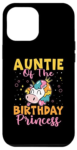 Prinzessin-Design mit Einhorn von Tante Of The Birthday Hülle für iPhone 12 Pro Max Prinzessin-Design mit Einhorn von Tante Of The Birthday Hülle für iPhone 12 Pro Max von Favorite Auntie Designs For Women