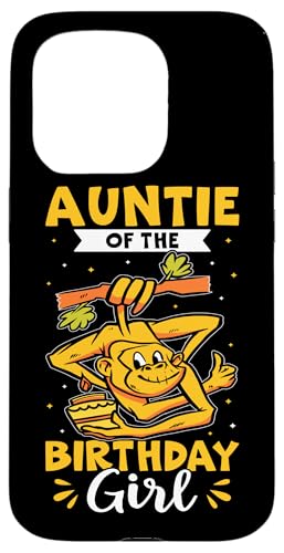 Tante des Geburtstagskindes, Affe Hülle für iPhone 15 Pro Tante des Geburtstagskindes, Affe Hülle für iPhone 15 Pro von Favorite Auntie Designs For Women