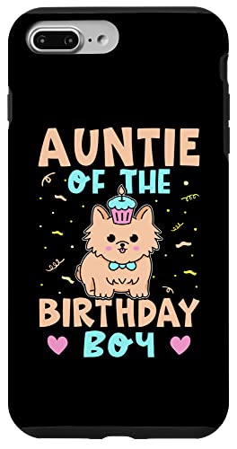 Tante des Geburtstagskindes, Hund mit Cupcake Hülle für iPhone 7 Plus/8 Plus Tante des Geburtstagskindes, Hund mit Cupcake Hülle für iPhone 7 Plus/8 Plus von Favorite Auntie Designs For Women