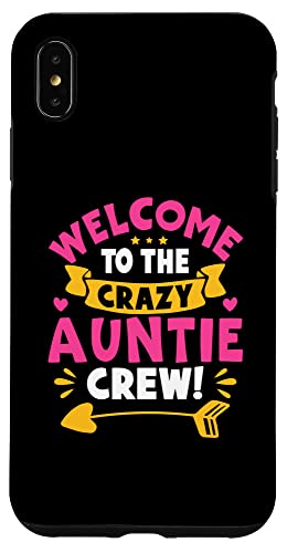 Willkommen bei der Crazy Auntie Crew! Für Mädchen Hülle für iPhone XS Max Willkommen bei der Crazy Auntie Crew! Für Mädchen Hülle für iPhone XS Max von Favorite Auntie Designs For Women