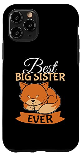 Best Big Sister Ever Fox Design für Kinder Hülle für iPhone 11 Pro Best Big Sister Ever Fox Design für Kinder Hülle für iPhone 11 Pro von Favorite Big Sister Designs For Girls