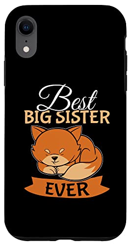 Best Big Sister Ever Fox Design für Kinder Hülle für iPhone XR Best Big Sister Ever Fox Design für Kinder Hülle für iPhone XR von Favorite Big Sister Designs For Girls