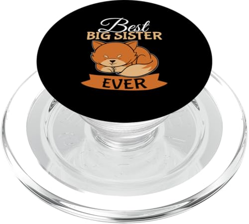 Best Big Sister Ever Fox Design für Kinder PopSockets PopGrip für MagSafe Best Big Sister Ever Fox Design für Kinder PopSockets PopGrip für MagSafe von Favorite Big Sister Designs For Girls