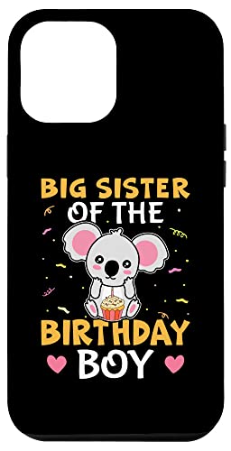 Big Sister Of The Birthday Boy Koalabär für Mädchen Hülle für iPhone 12 Pro Max Big Sister Of The Birthday Boy Koalabär für Mädchen Hülle für iPhone 12 Pro Max von Favorite Big Sister Designs For Girls