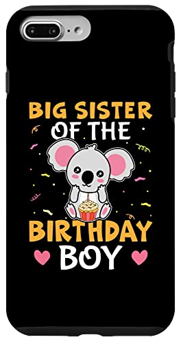 Big Sister Of The Birthday Boy Koalabär für Mädchen Hülle für iPhone 7 Plus/8 Plus Big Sister Of The Birthday Boy Koalabär für Mädchen Hülle für iPhone 7 Plus/8 Plus von Favorite Big Sister Designs For Girls