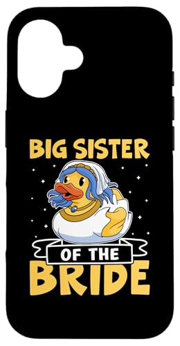 Big Sister Of The Bride Lustige Ente Hülle für iPhone 16 Big Sister Of The Bride Lustige Ente Hülle für iPhone 16 von Favorite Big Sister Designs For Girls